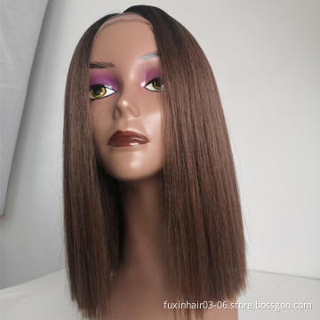 Vietnamese Double Drawn One Donor Bone Straight Human Hair Lace Frontal Wig Human Hair Lace Front Closure Wave Wig